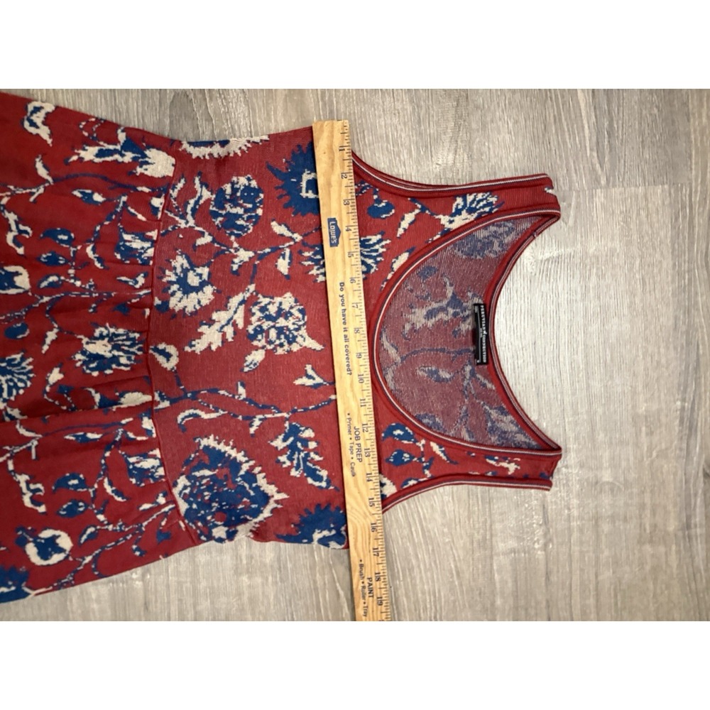 Peruvian Connection Dress Knit Floral Tank M - Picture 4 of 10
